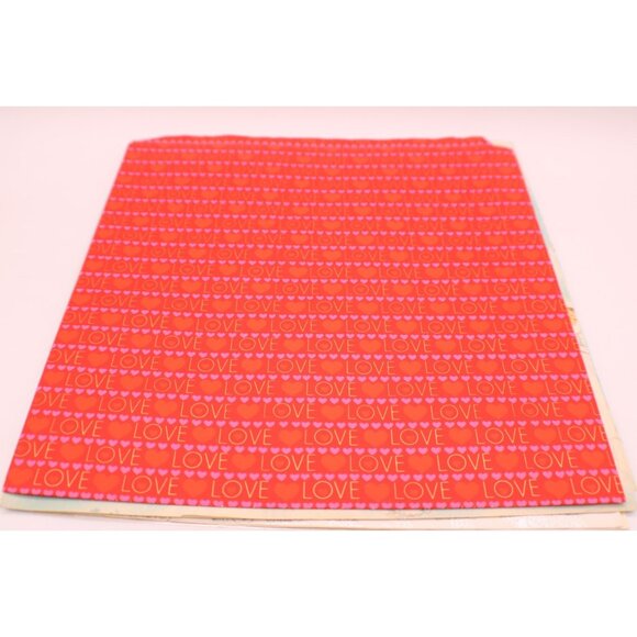 Lot 12 Vtg Assorted All-Occasion Wedding Valentines Holiday Gift Wrap Hallmark - Picture 11 of 11